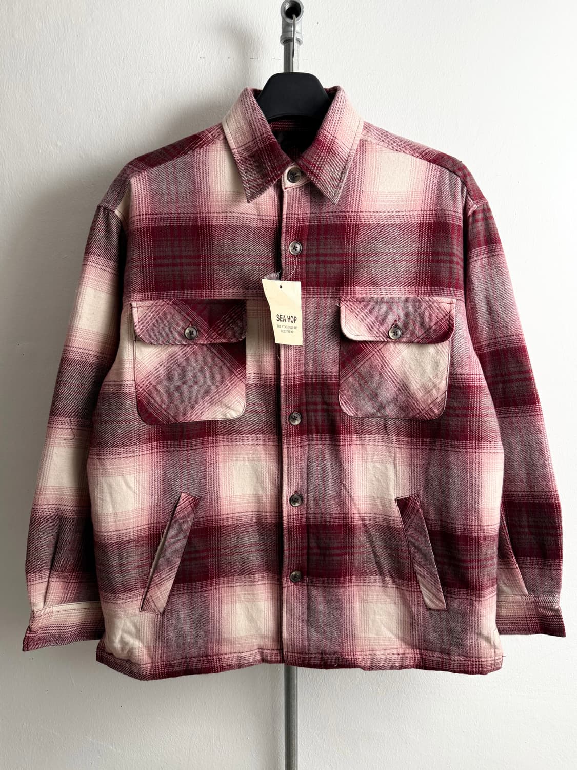 SEA HOP Padded Flannel Check Jacket 상품이미지2