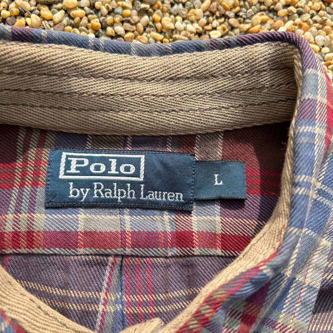 폴로 랄프로렌 헌팅 엘보우 패치 체크 셔츠 상품이미지6