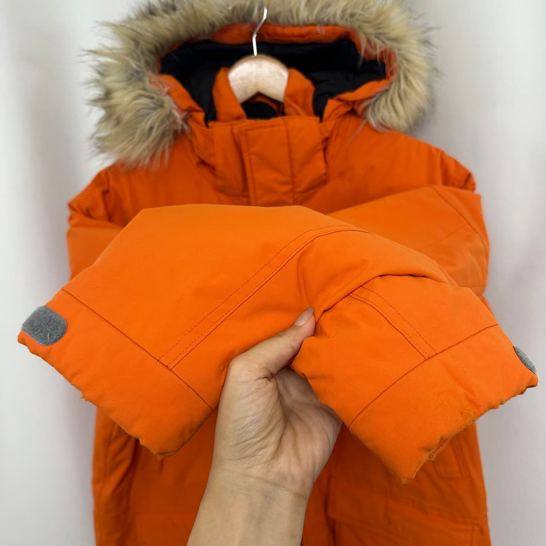 노스페이스 남자 거위털 패딩점퍼 100 L  WLE 상품이미지5