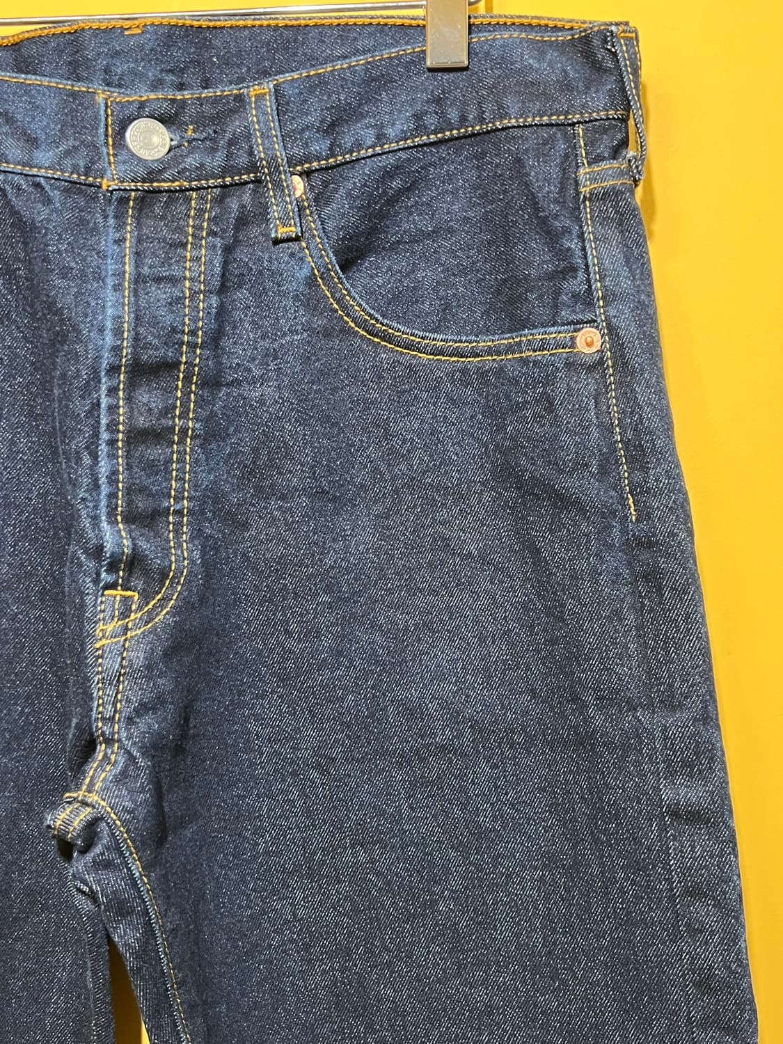 00's [32x32] 리바이스 501 스트레이트 핏 생지 데님 팬츠 상품이미지2