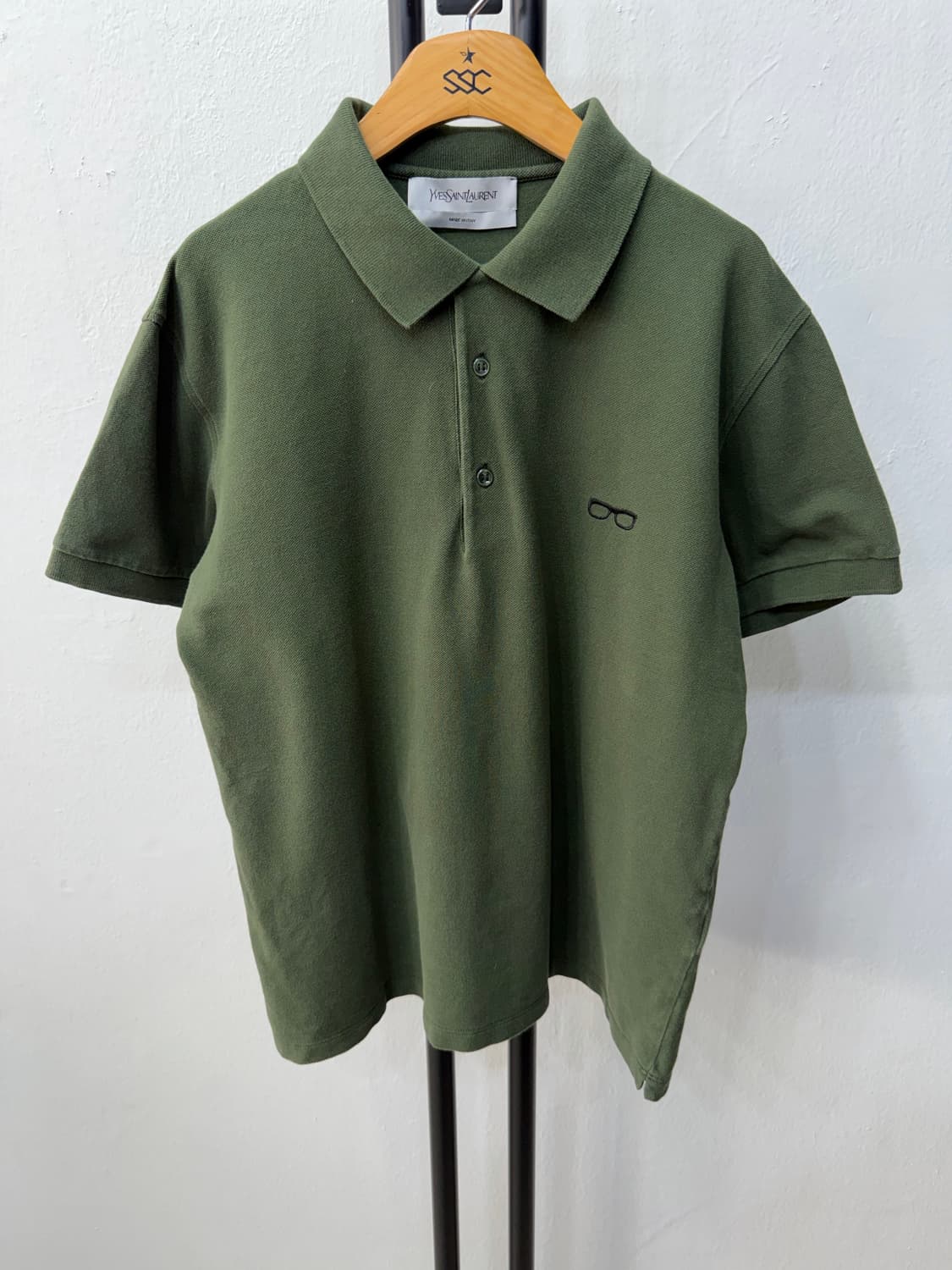 정품) 입생로랑 여성 PK 반팔티 M 상품이미지1