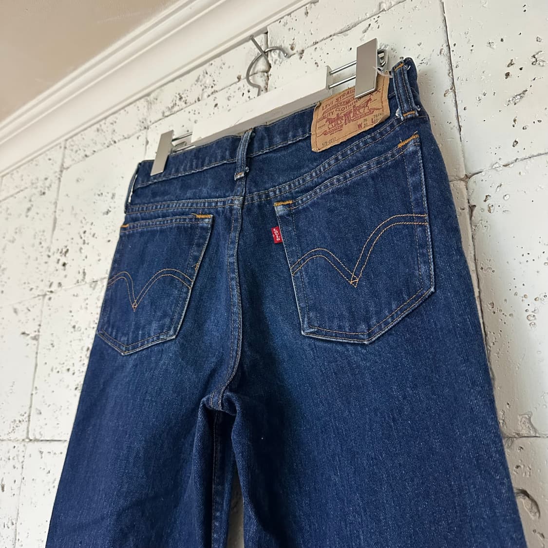 우먼30 리바이스 505 중청 데님 상품이미지5