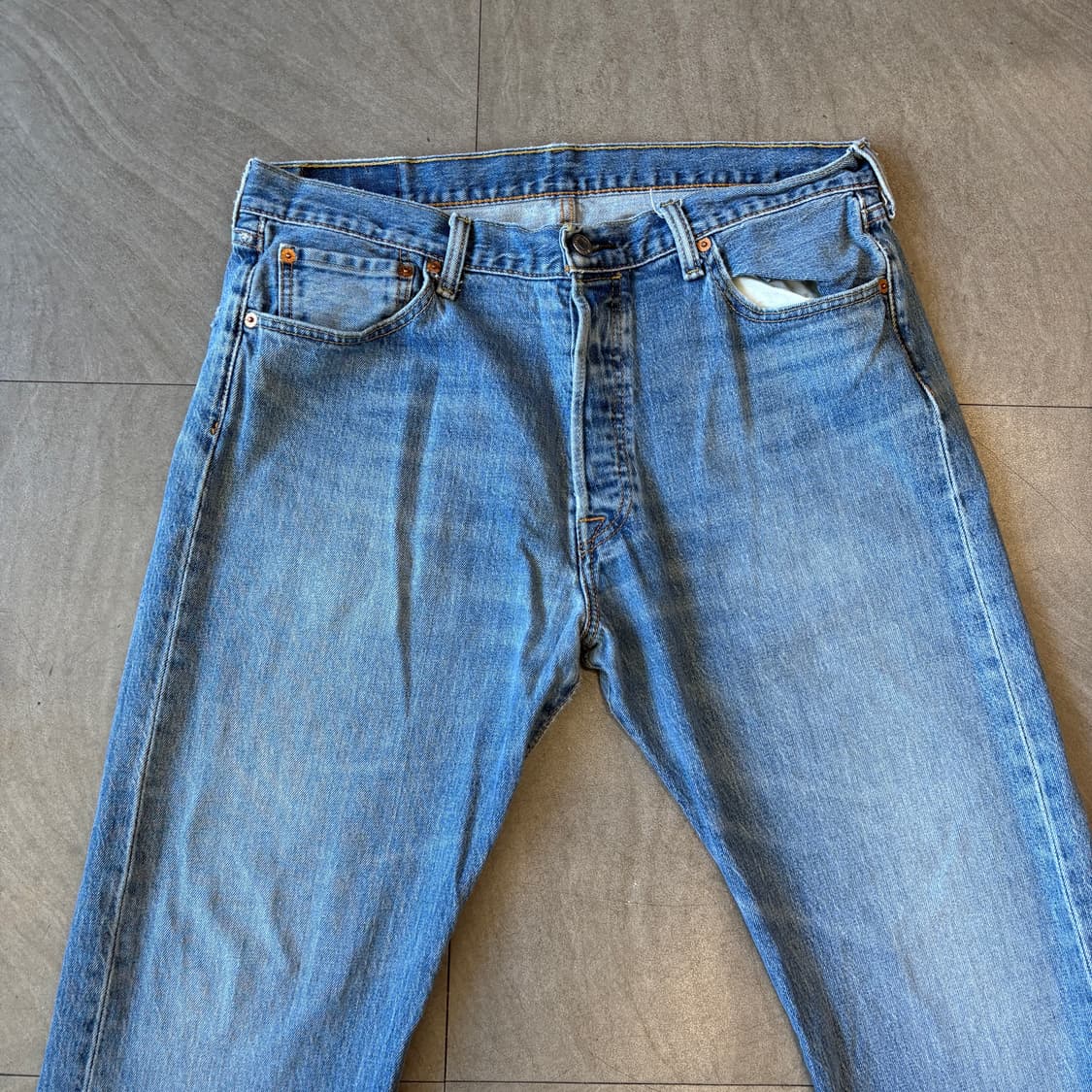 리바이스 정품 501 데님 팬츠 바지 상품이미지3
