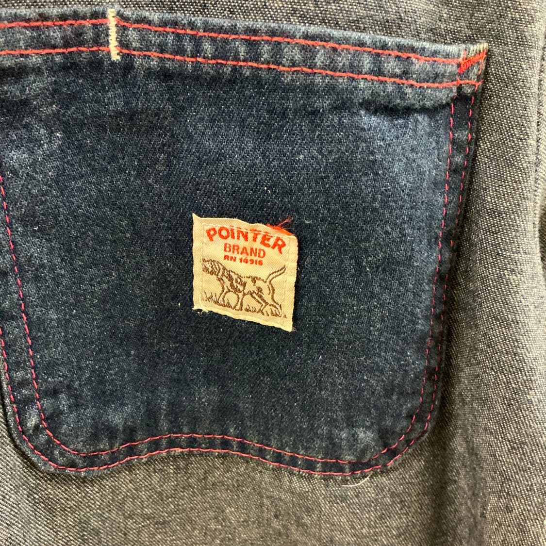 포인터 데님 초어 자켓 상품이미지2