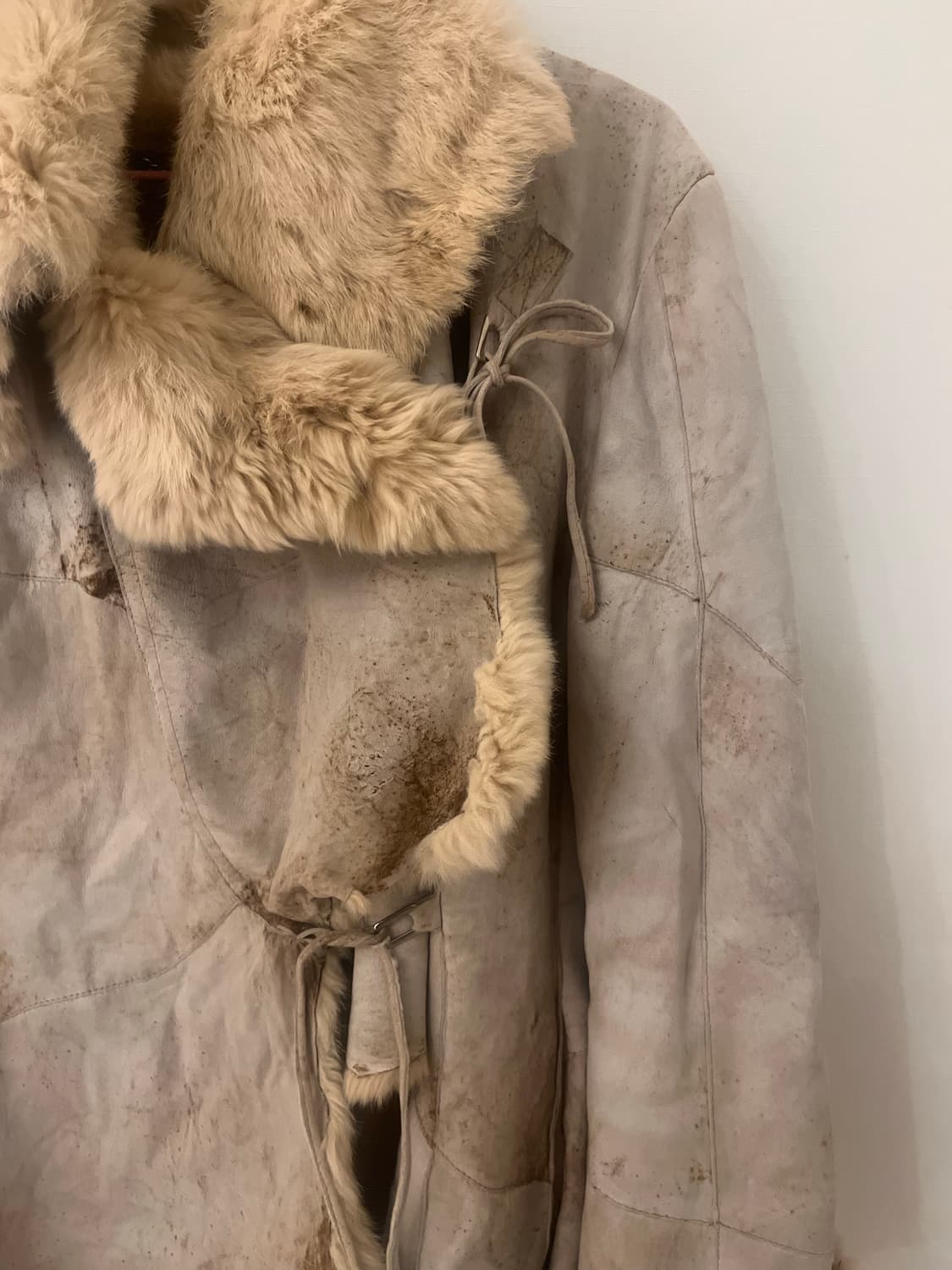 빈티지 스웨이드 퍼자켓 상품이미지3