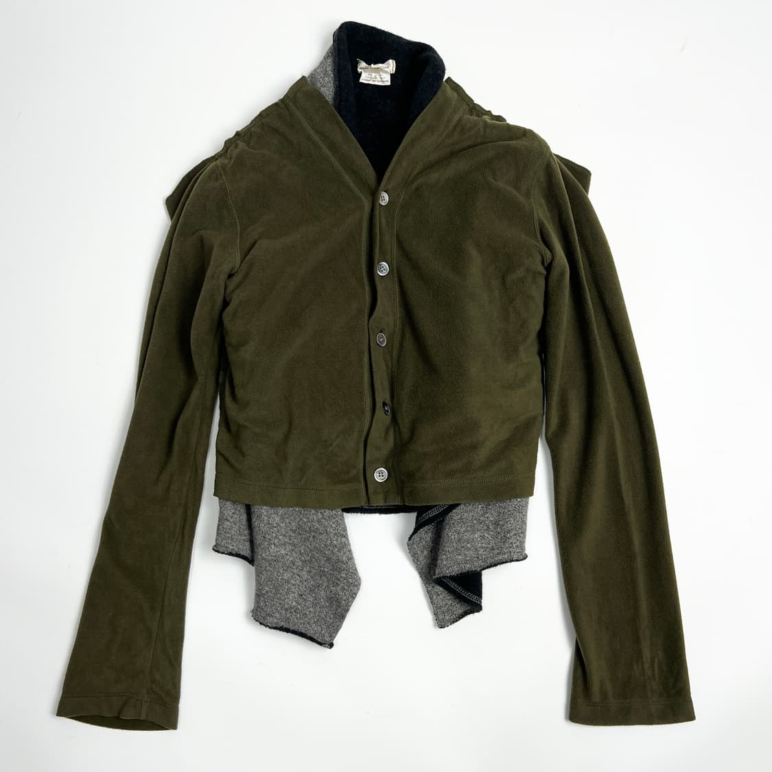 꼼데가르송 09AW 도킹 울 버튼 자켓 상품이미지8