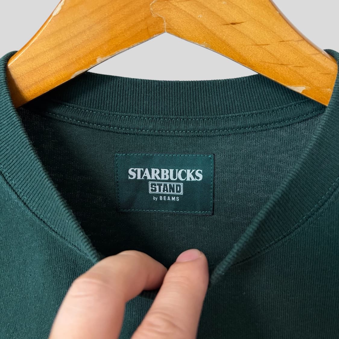 (S)STARBUCKS STAND by BEAMS 빔즈 반팔티셔츠 상품이미지3