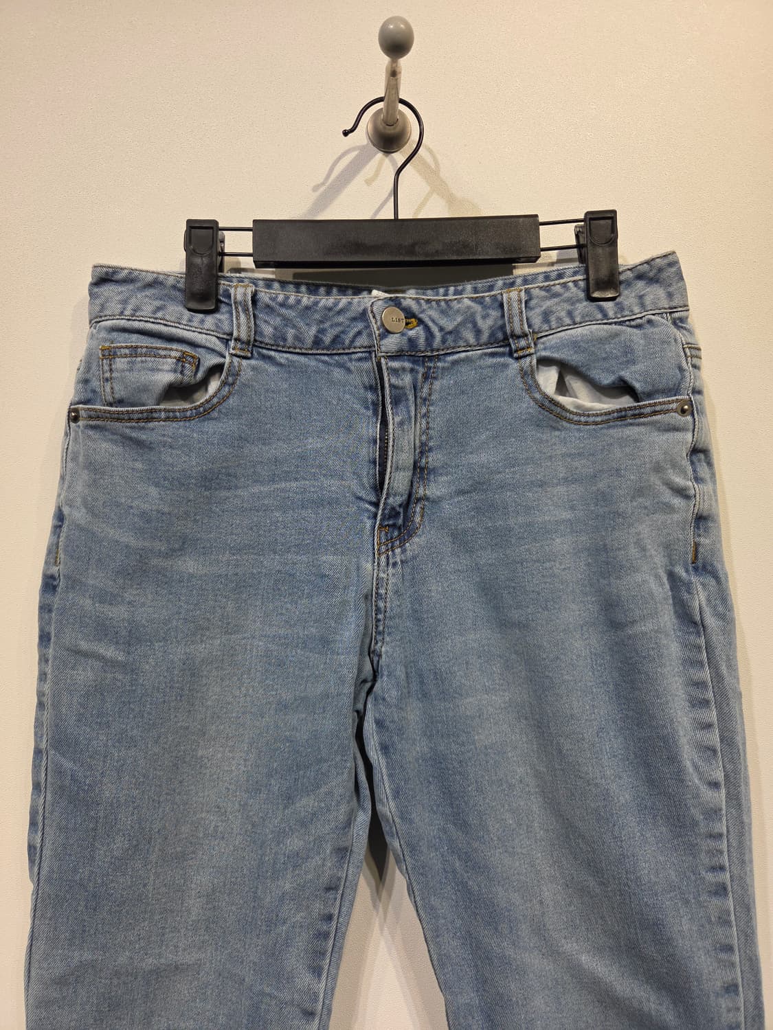 LIST 리스트 라이트 블루 데님 팬츠 상품이미지3