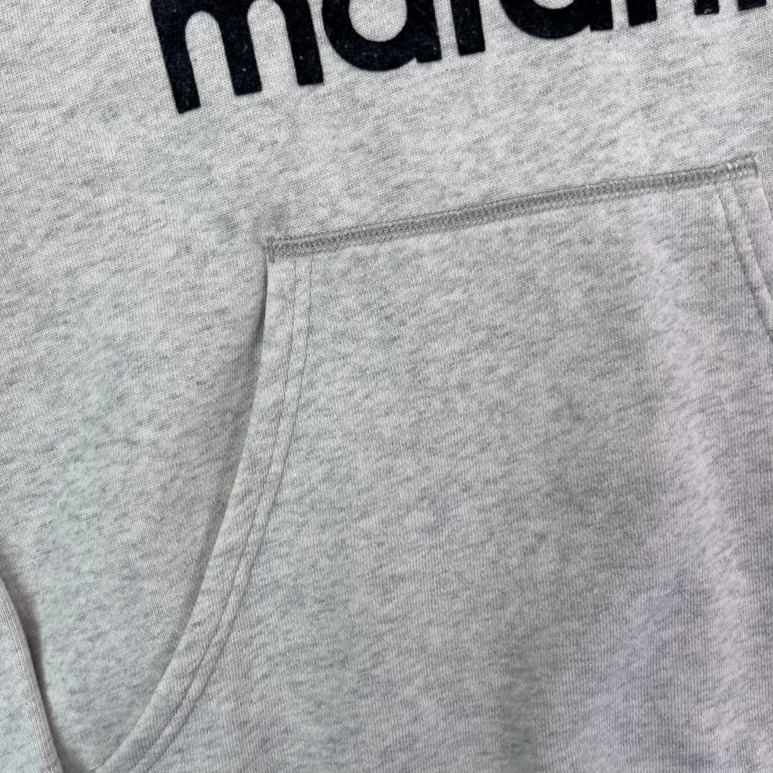 100 이자벨마랑 빅로고 후드티 상품이미지5