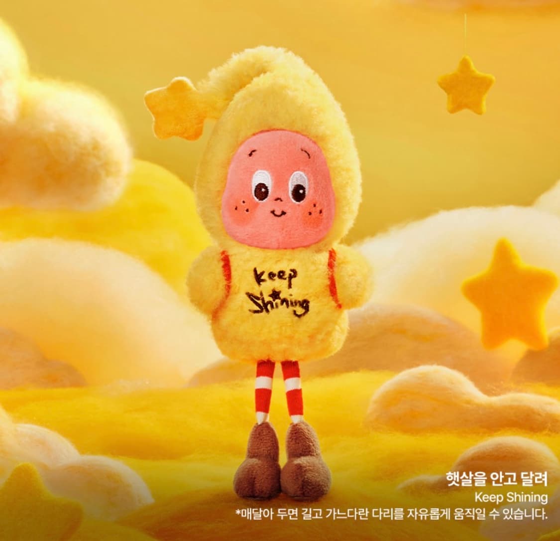 팝마트 트윙클 작은별 일기예보 3개 4만원 솜사탕 햇살 눈사람 상품이미지2