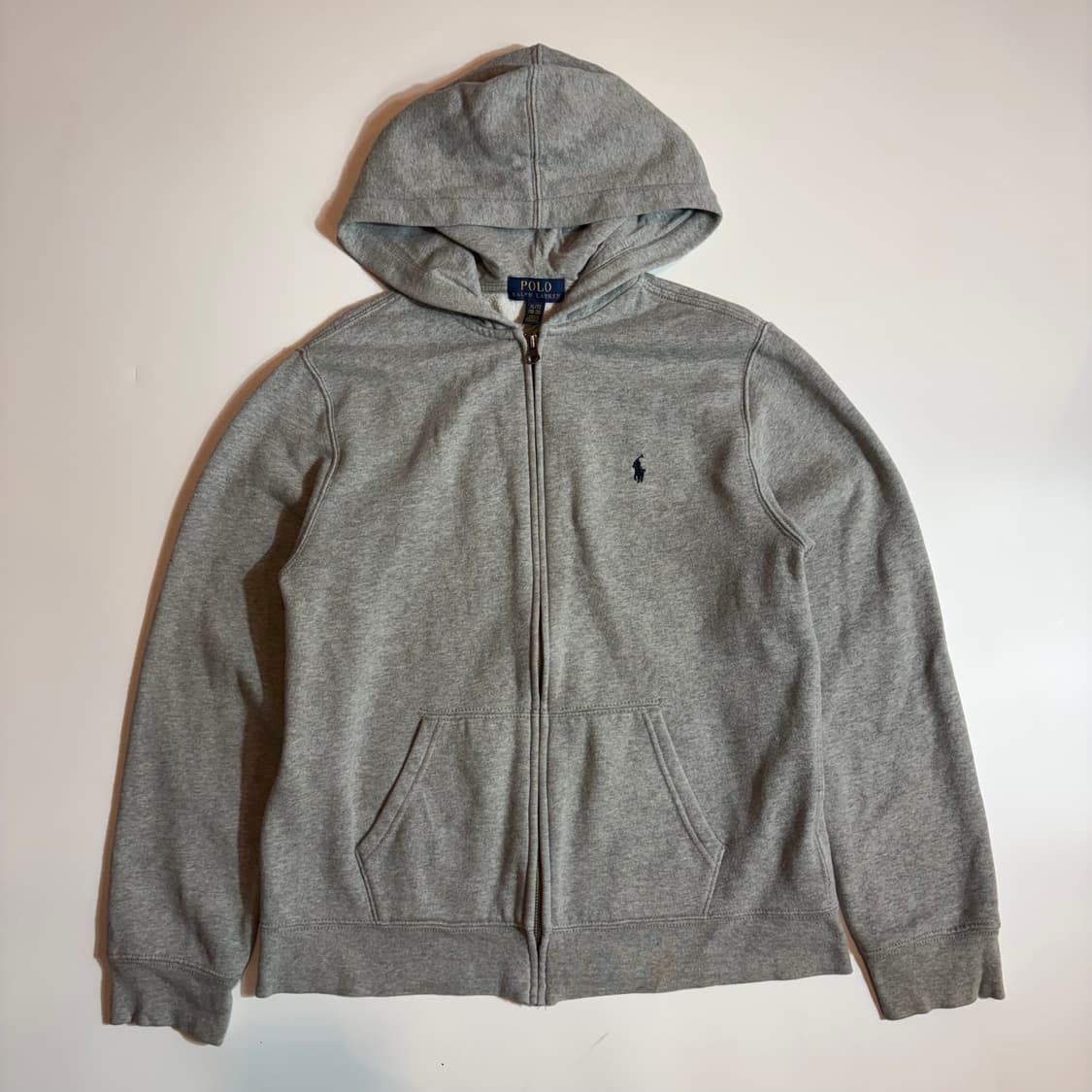 폴로랄프로렌 그레이 후드집업 상품이미지1