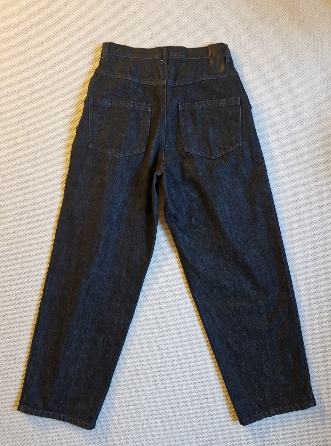 노이어 와이드 블랙진 48 상품이미지3