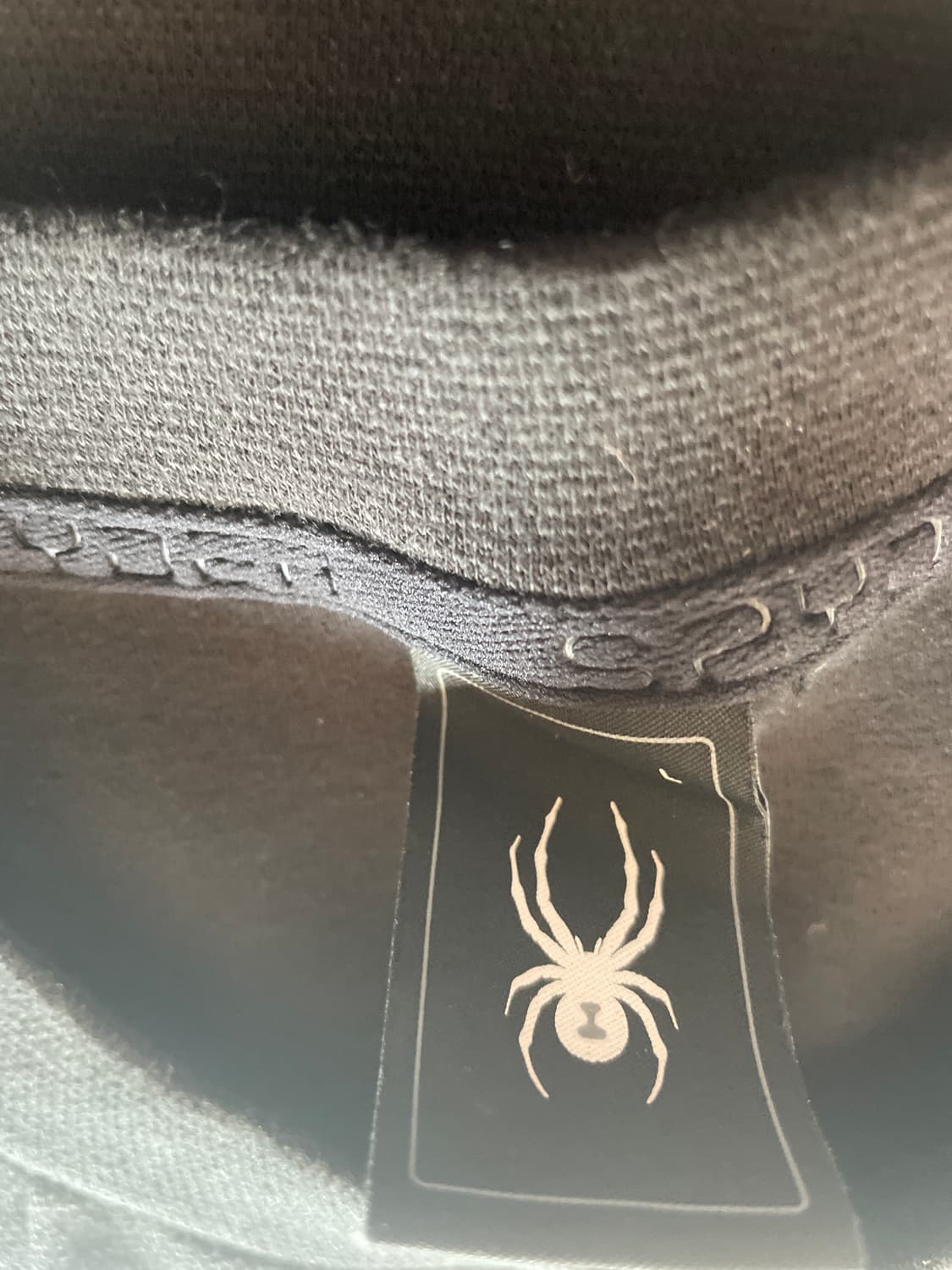 스파이더 맨투맨 블랙 상품이미지3