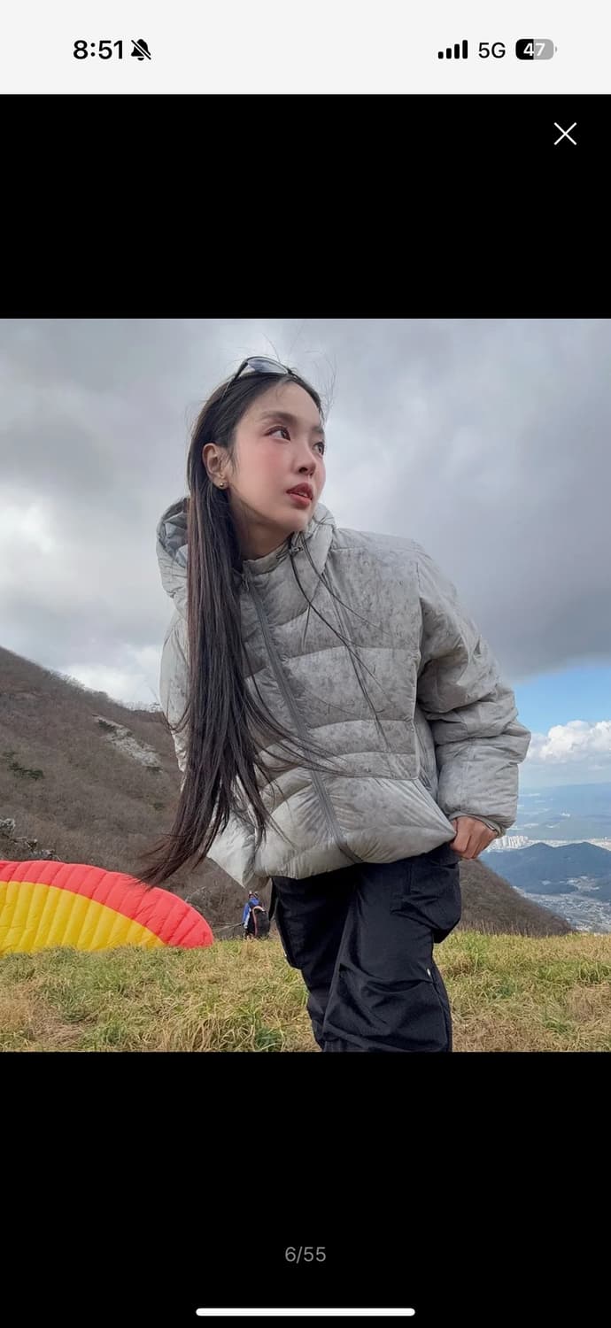 인템포무드 예티 덕다운 패딩 M 상품이미지2