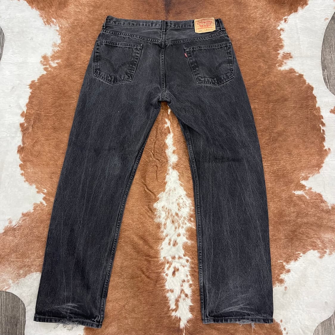 00's Levi's 505 블랙 w36l32 상품이미지8