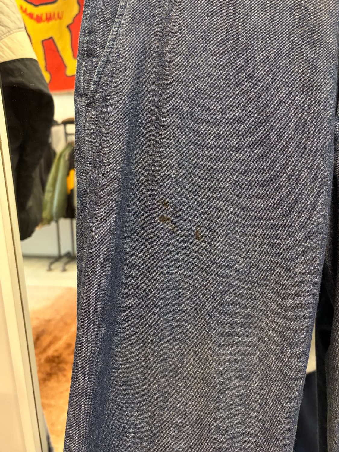 United Arrows 그린 라벨 릴렉싱 인디고 트라우저 (31) 상품이미지6