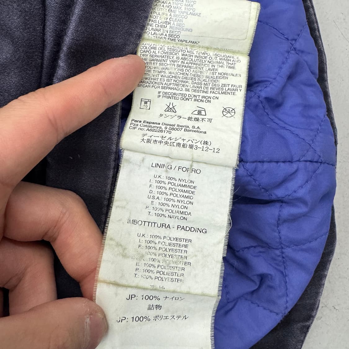 디젤 멀티포켓 가먼트다잉 워싱 밀리터리 후드 자켓 상품이미지10