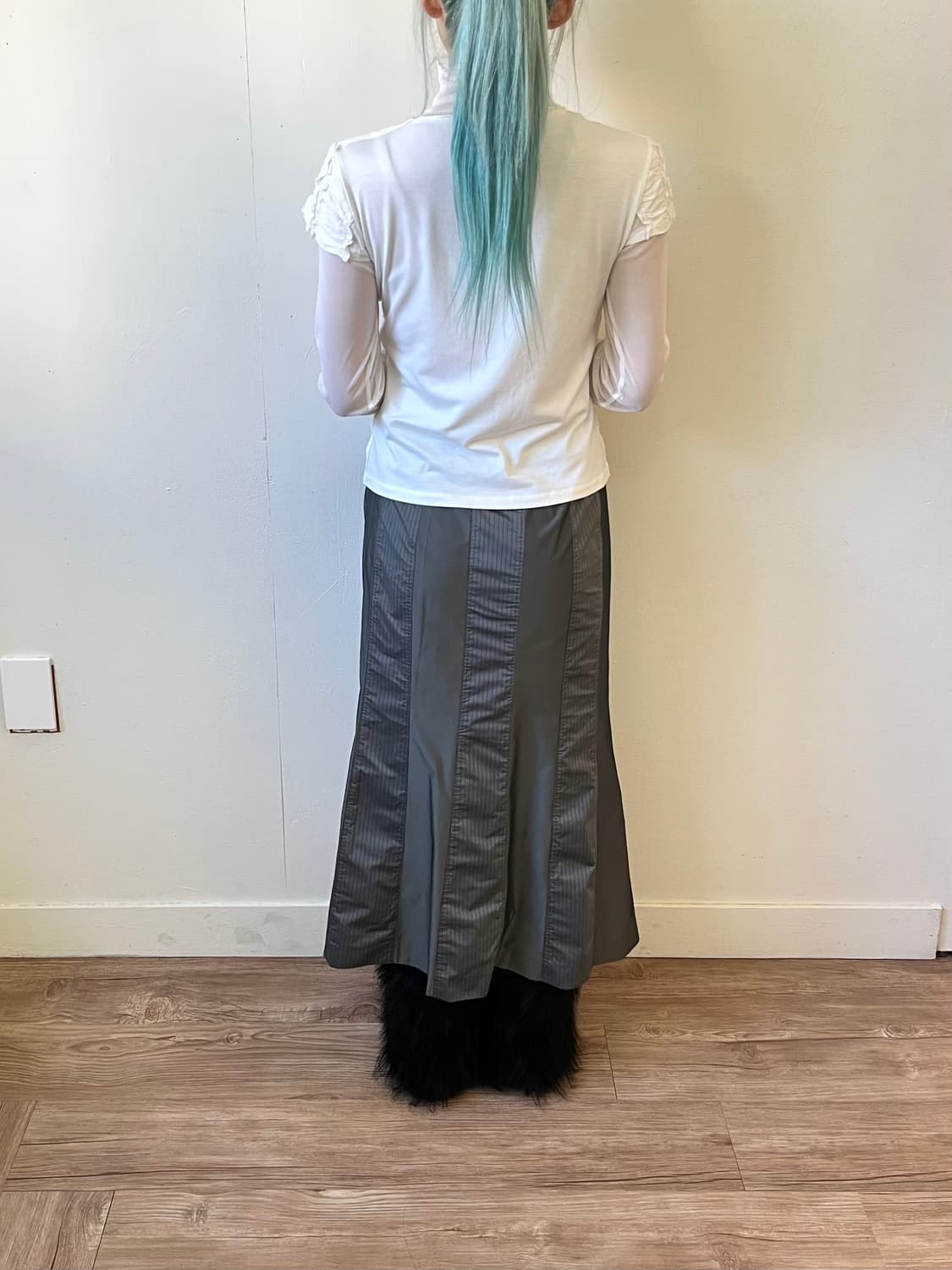 voyage 레이어드 시스루 터틀넥 상품이미지8