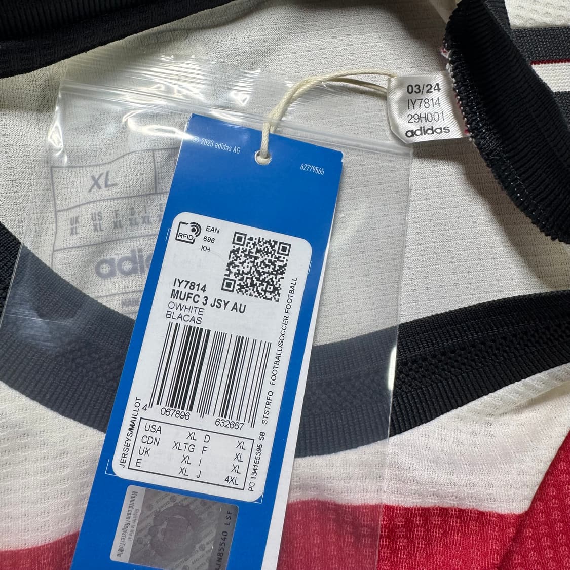 24-25 맨체스터 유나이티드 서드 어센틱 유니폼 상품이미지9