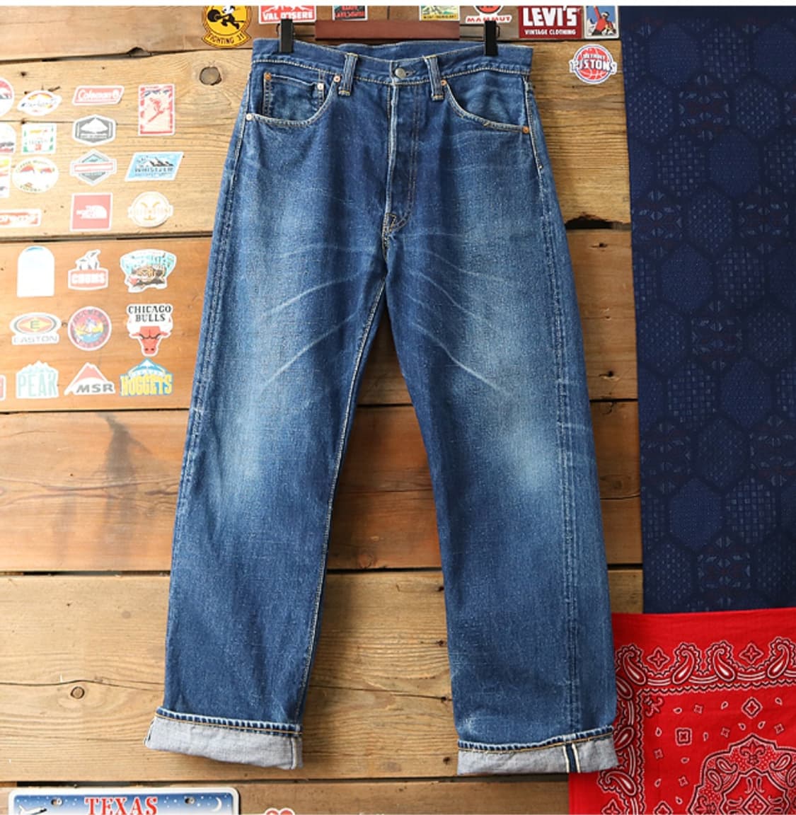 일본판 90s WAREHOUSE 웨어하우스 빈티지 셀비지 데님 30 상품이미지2