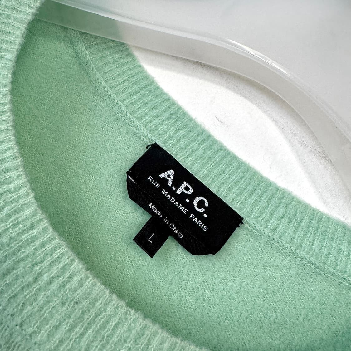 아페쎄 A.P.C. 민트컬러 울 니트 상품이미지2