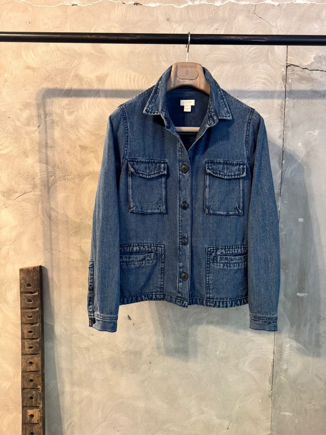 제이크루 데님 트러커 자켓 55~66 상품이미지1