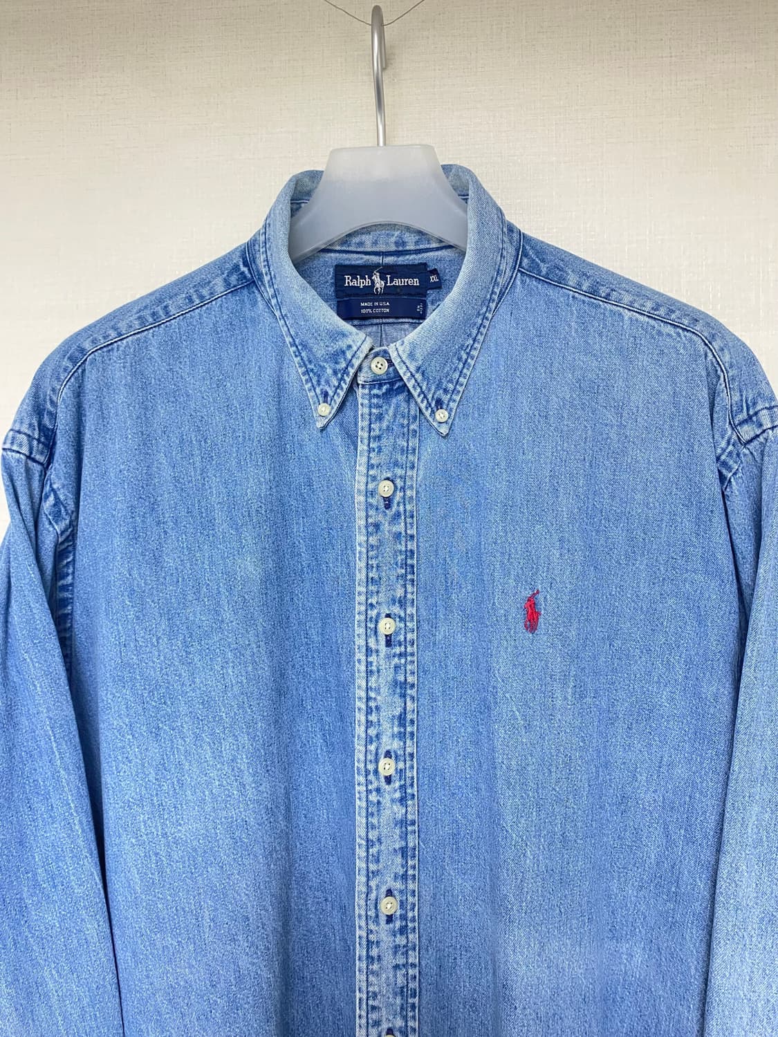 1992년 POLO RALPH LAUREN DENIM SHIRT OG 상품이미지2