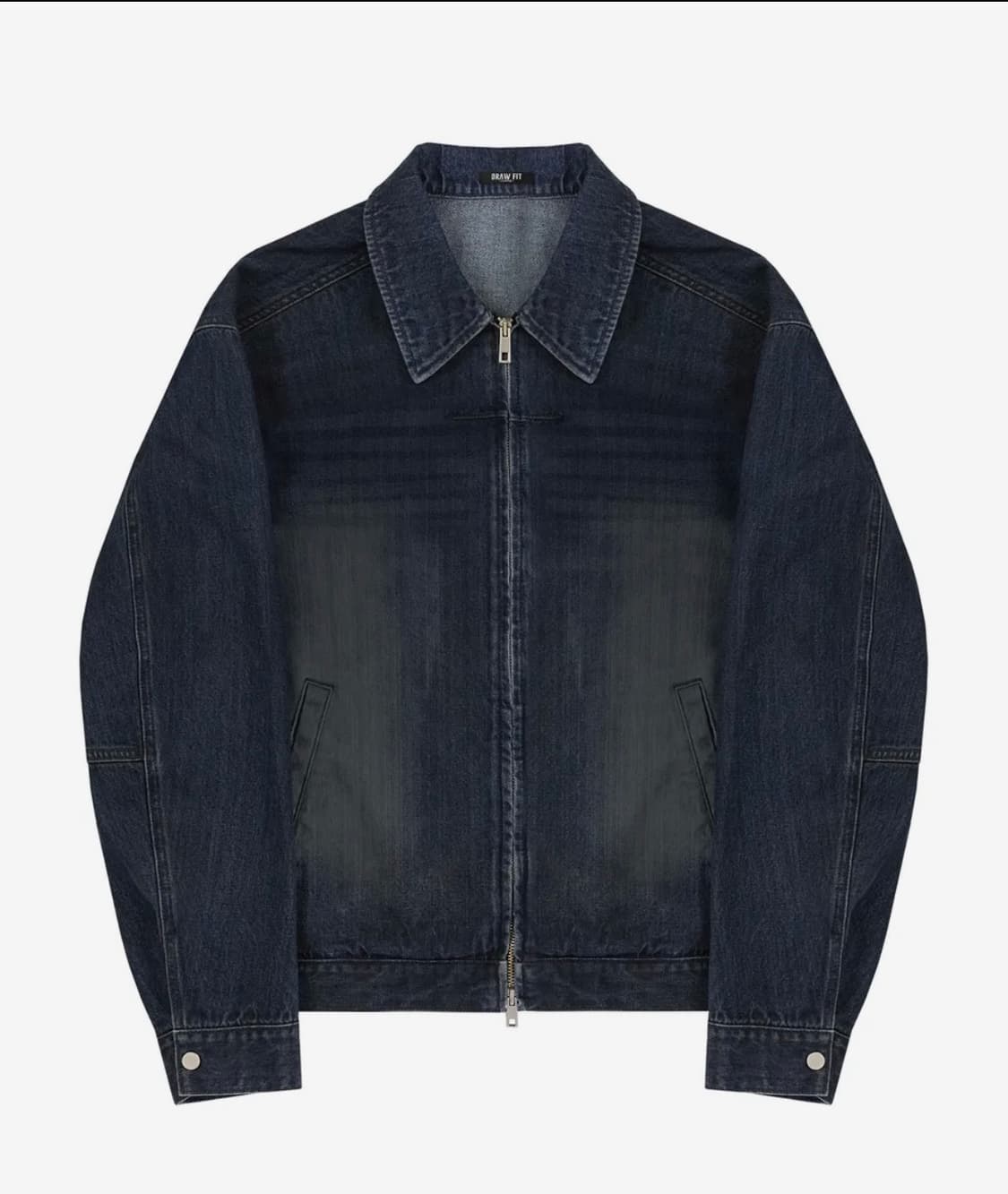 드로우핏 콘트라스트 워시드 데님 자켓 XL 상품이미지1