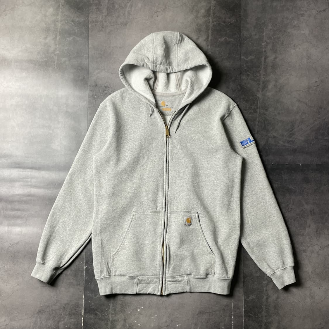 CARHARTT 칼하트 빈티지 그레이 기모 후드집업 A00941 상품이미지1