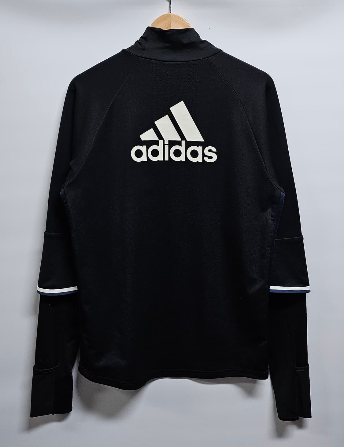 아디다스 맨유 트레이닝 탑 블랙 110 상품이미지2