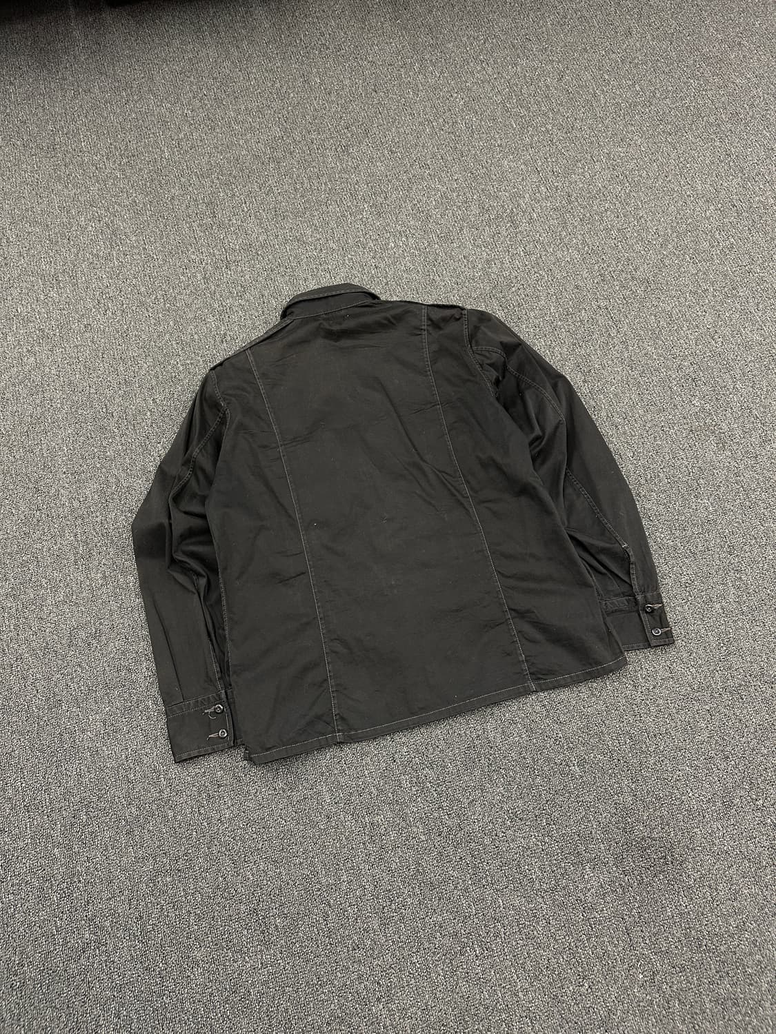 XL) 재패니즈 빈티지 블랙 집업 자켓 상품이미지4