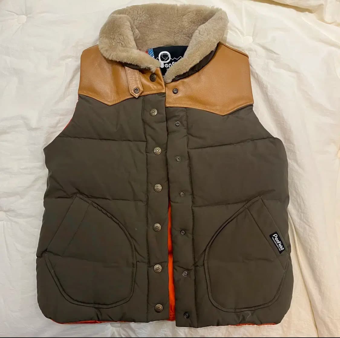 펜필드 패딩 조끼 S 사이즈 상품이미지1