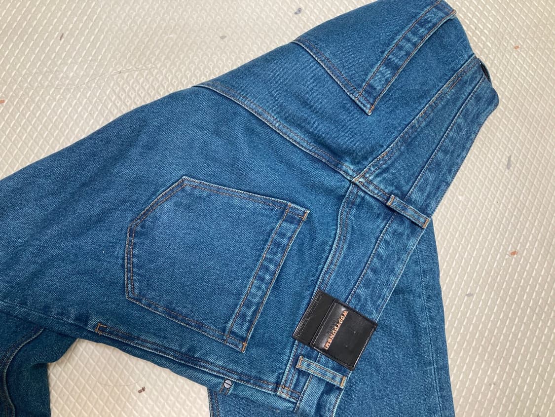 우영미 21시즌 롱스트레이트 중청 상품이미지5