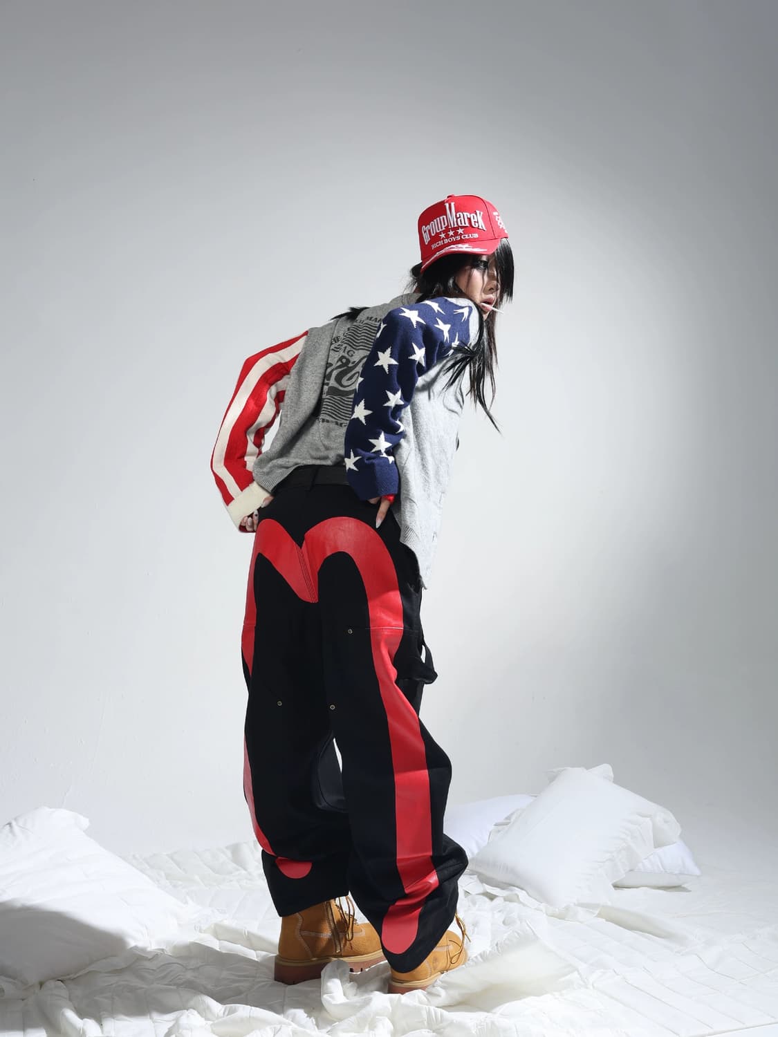 Baggy Multi-pocket Denim Pants  상품이미지8