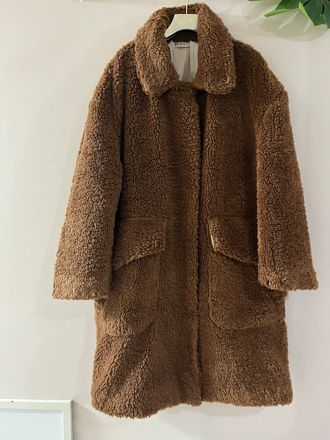 N21넘버투애니원 테디베어코트 상품이미지1