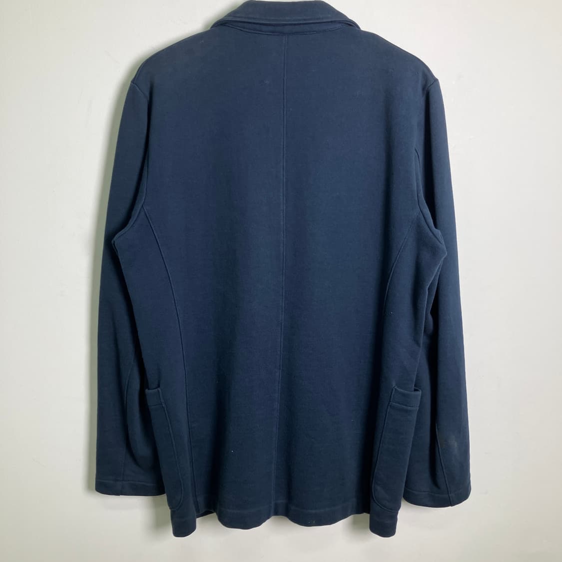 베이프 패치 네이비 코튼 블레이저 자켓 S 상품이미지6