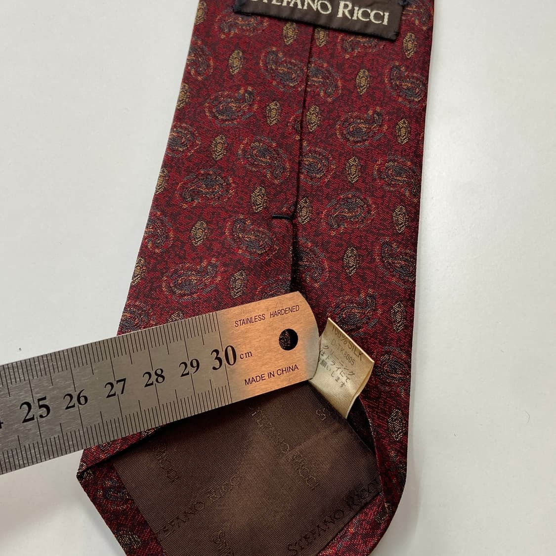 스테파노 리치 (Stefano Ricci) 페이즐리 명품 정품 넥타이 상품이미지6