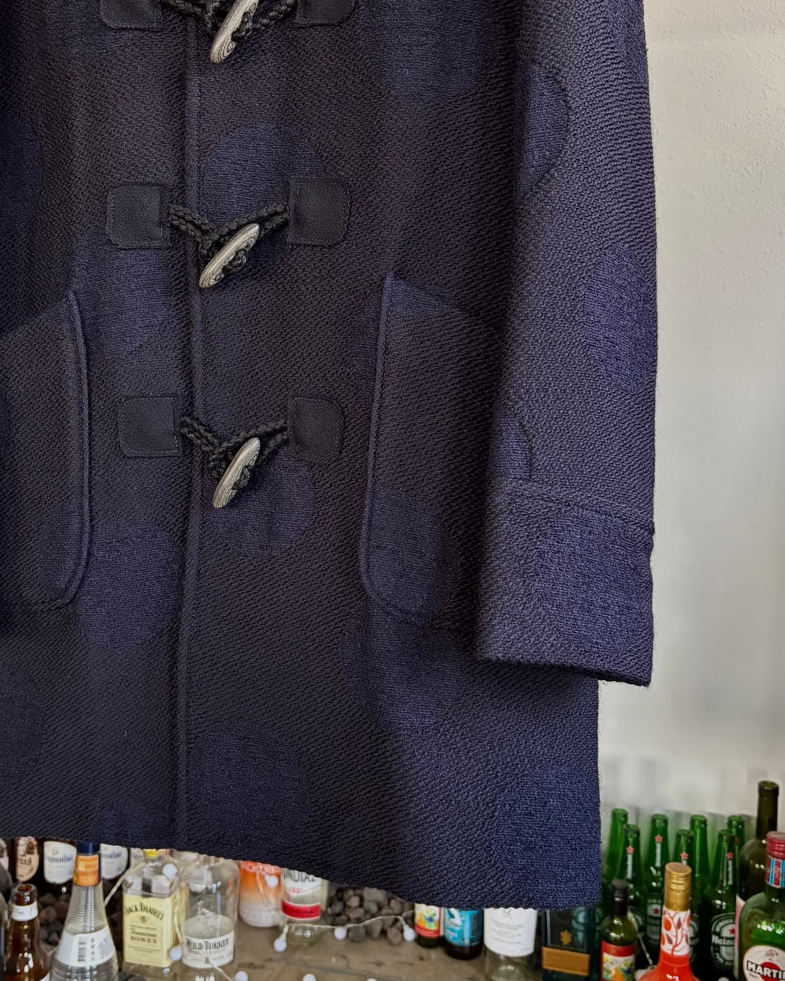 [M]블루블루 재팬 BLUE BLUE 보아 플리스 울 더플코트 상품이미지6