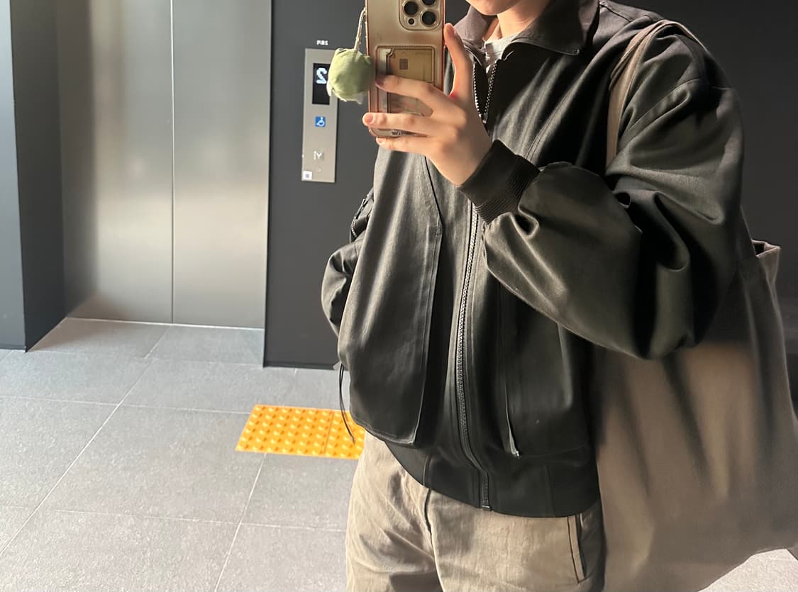 메종 미네드 바이커 자켓 ma-1 상품이미지1