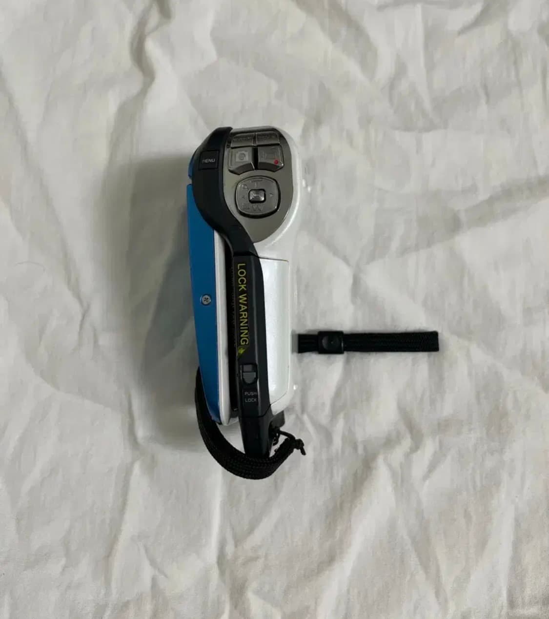 산요작티 ca8 청량한 블루 캠코더  상품이미지5