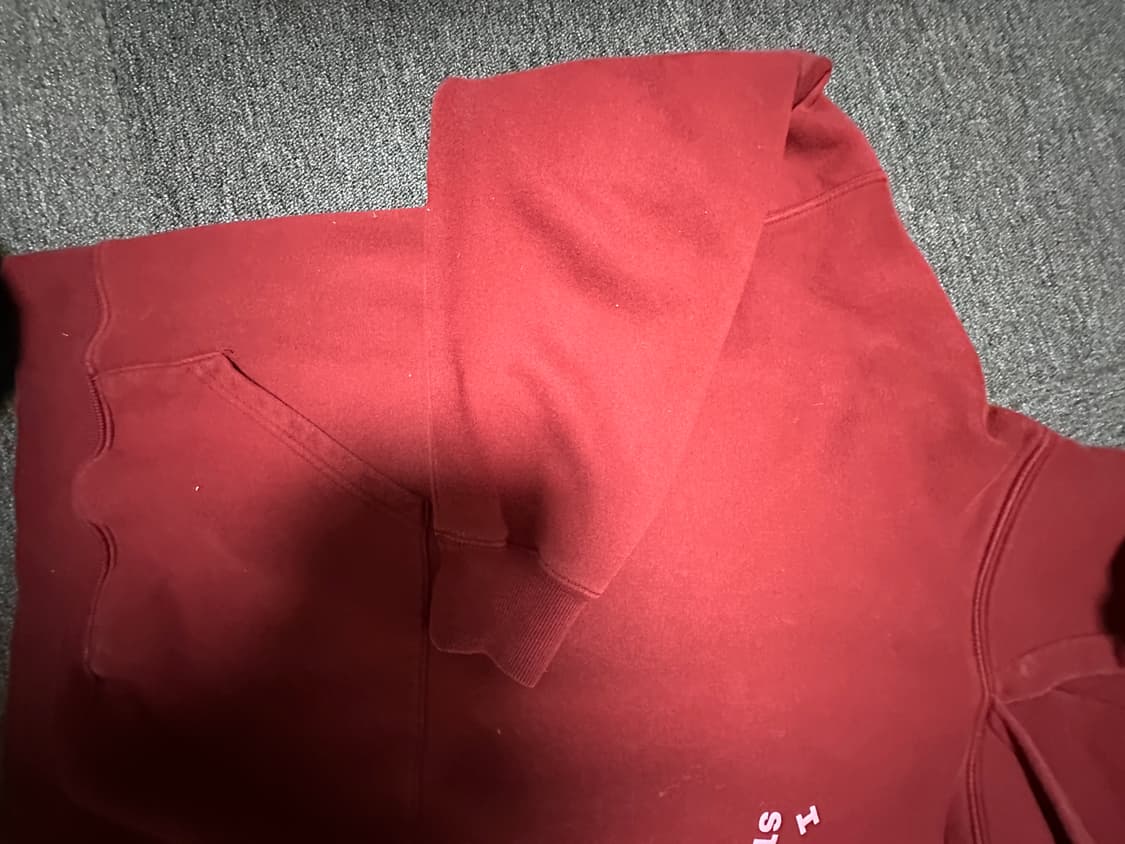 아이앱 스튜디오 후드 버건디 상품이미지4