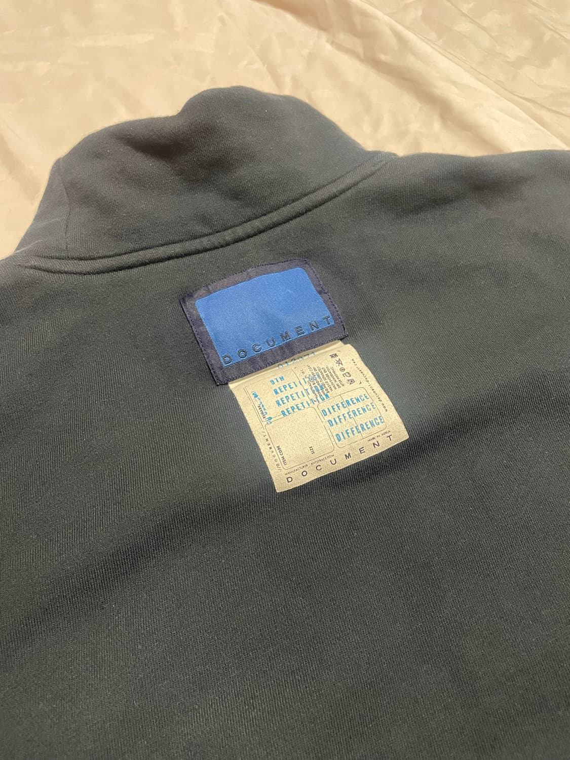 도큐먼트 크리스마스 터틀넥 네이비 상품이미지4