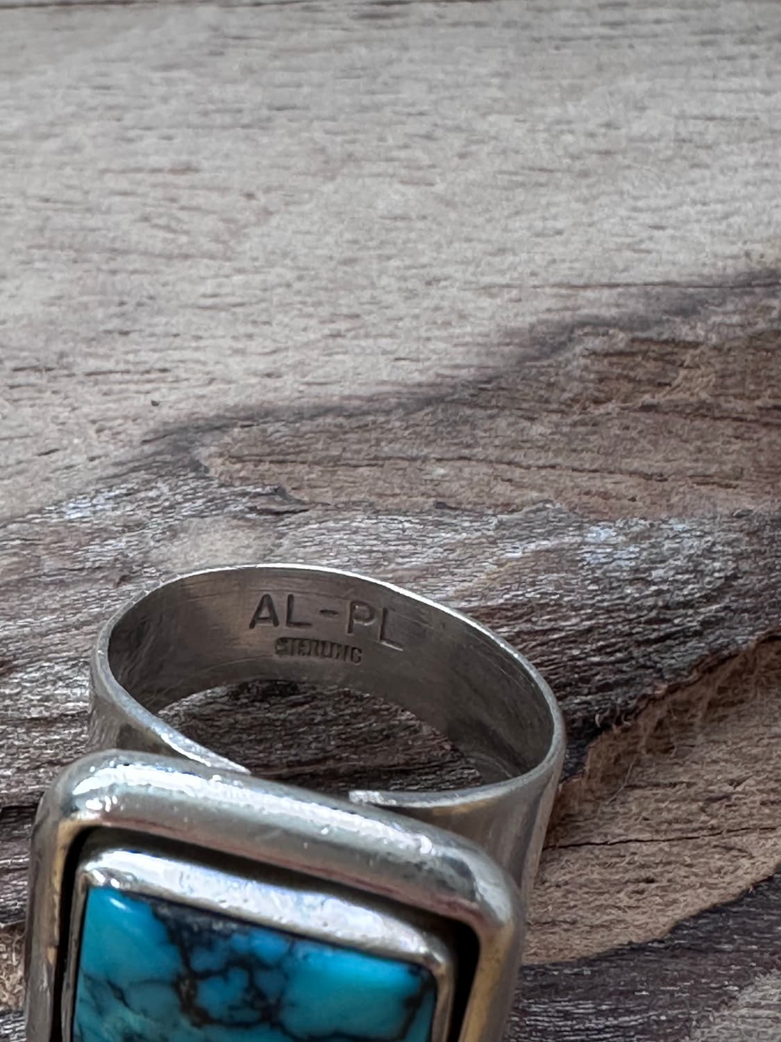 네이티브아메리칸 인디언주얼리 나바호 Albert Platero 터키석링 상품이미지7