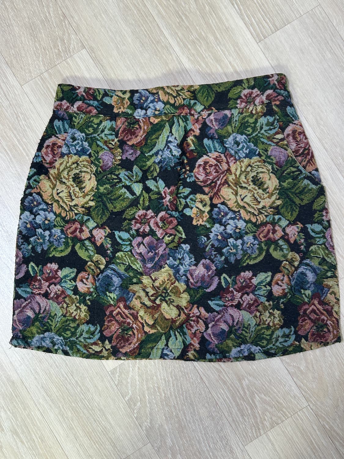 빈티지 플라워 숏 스커트  상품이미지1