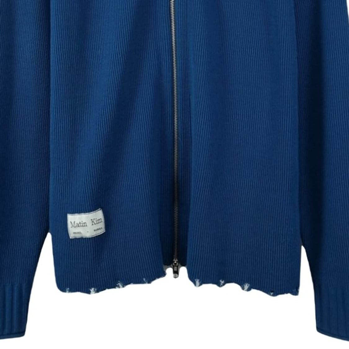 [마뗑킴] 빅로고 빈티지 스펠 포인트 니트 가디건 니트 집업 M20069 상품이미지5