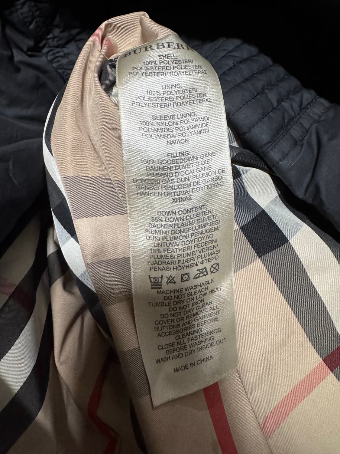 S 버버리 브릿 여성 패딩 상품이미지10