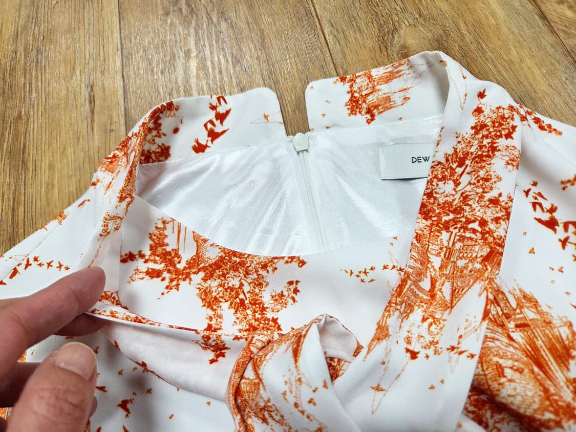 듀이듀이(DEWEDEWE) 캐슬 원피스 프리사이즈 새상품 상품이미지7