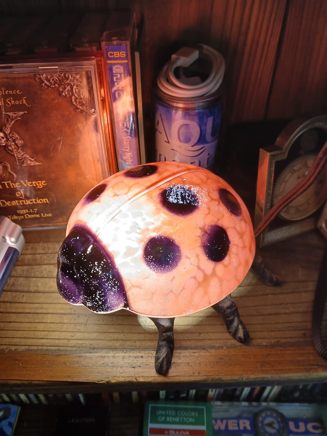 빈티지 무당벌레 테이블 램프 상품이미지1