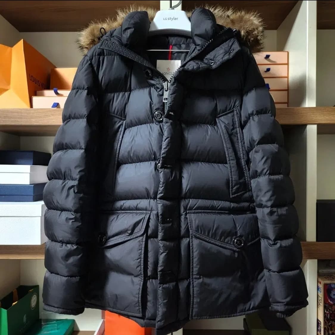 20FW 몽클레어 클루니 롱 다운 패딩 3사이즈 블랙 상품이미지1