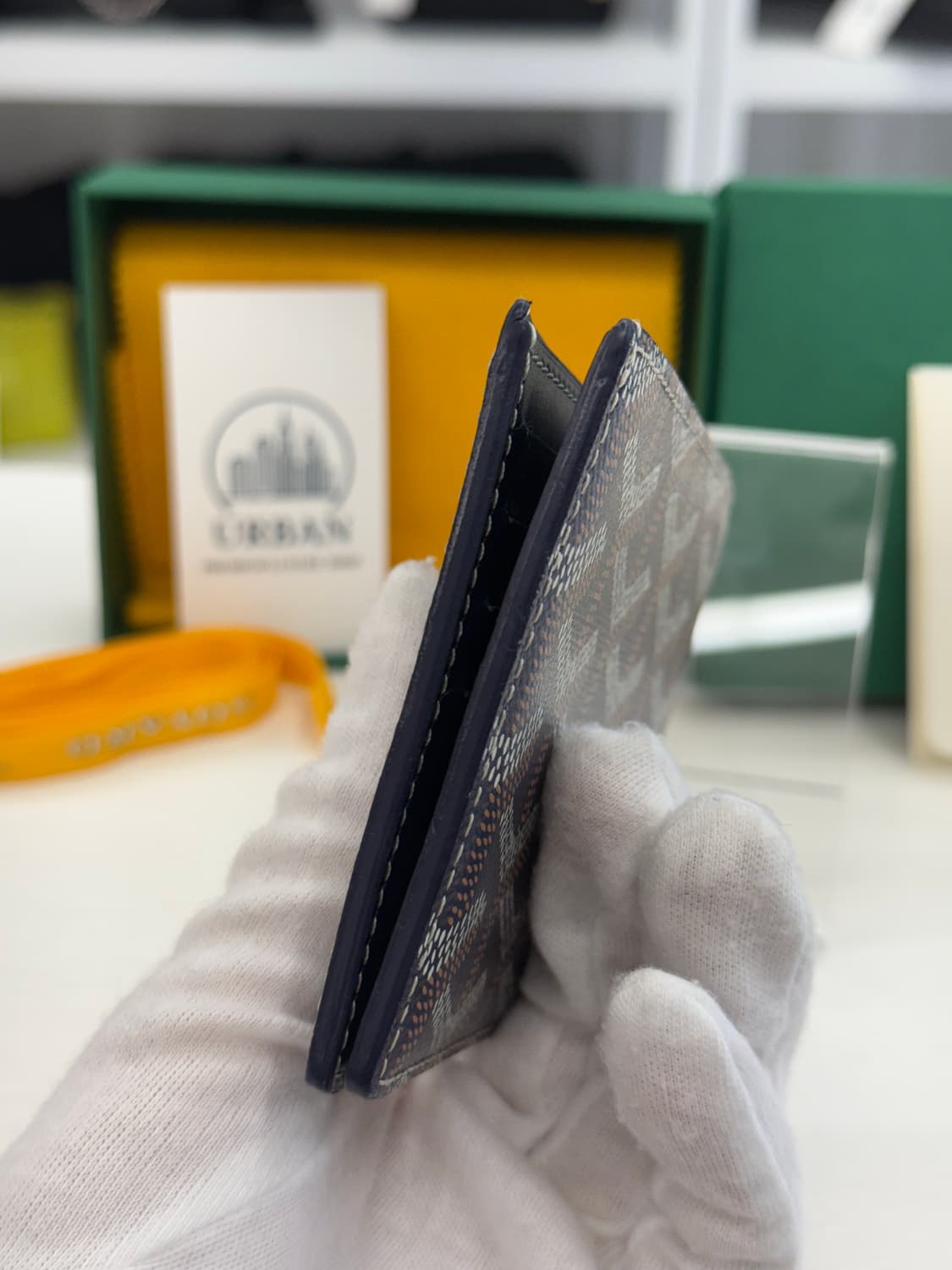 [OS] 고야드 빅투와르 스페셜 네이비 반지갑 상품이미지8